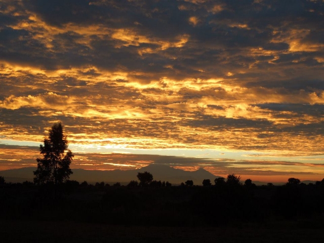 Viendo amanecer